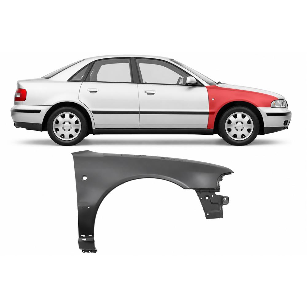 Aile avant droite — Audi A4 Berline/Avant (8D2) (1994-1998) — vue 2