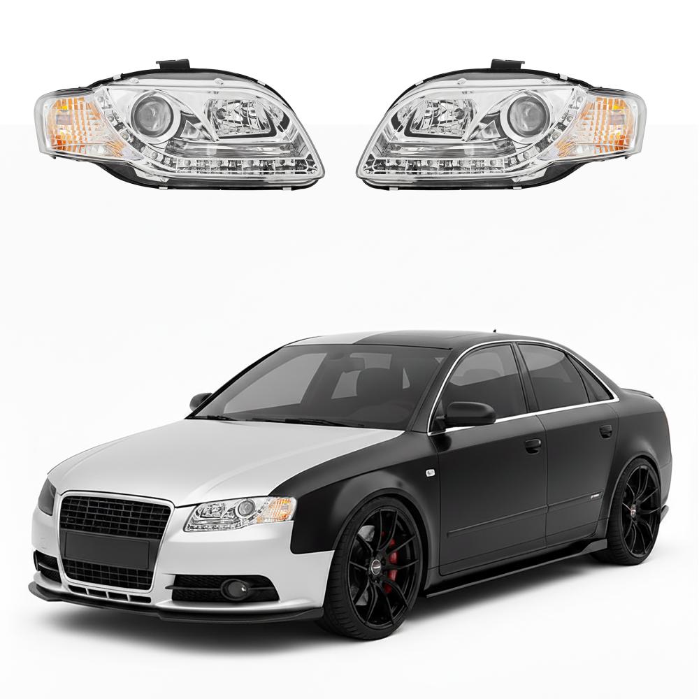 Kit de projecteurs principaux — Audi A4 Berline/Avant (8E) (2004-2007) — vue 2
