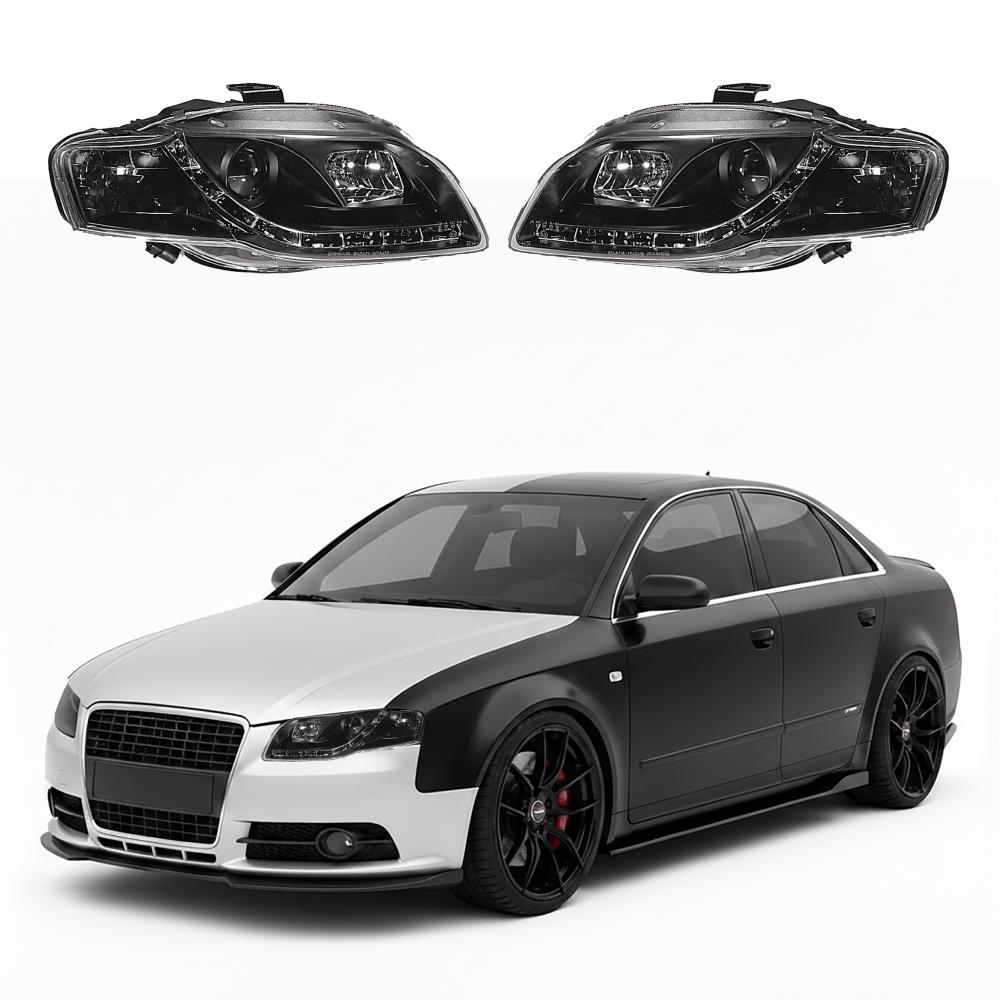 Kit de projecteurs principaux — Audi A4 Berline/Avant (8E) (2004-2007) — vue 2