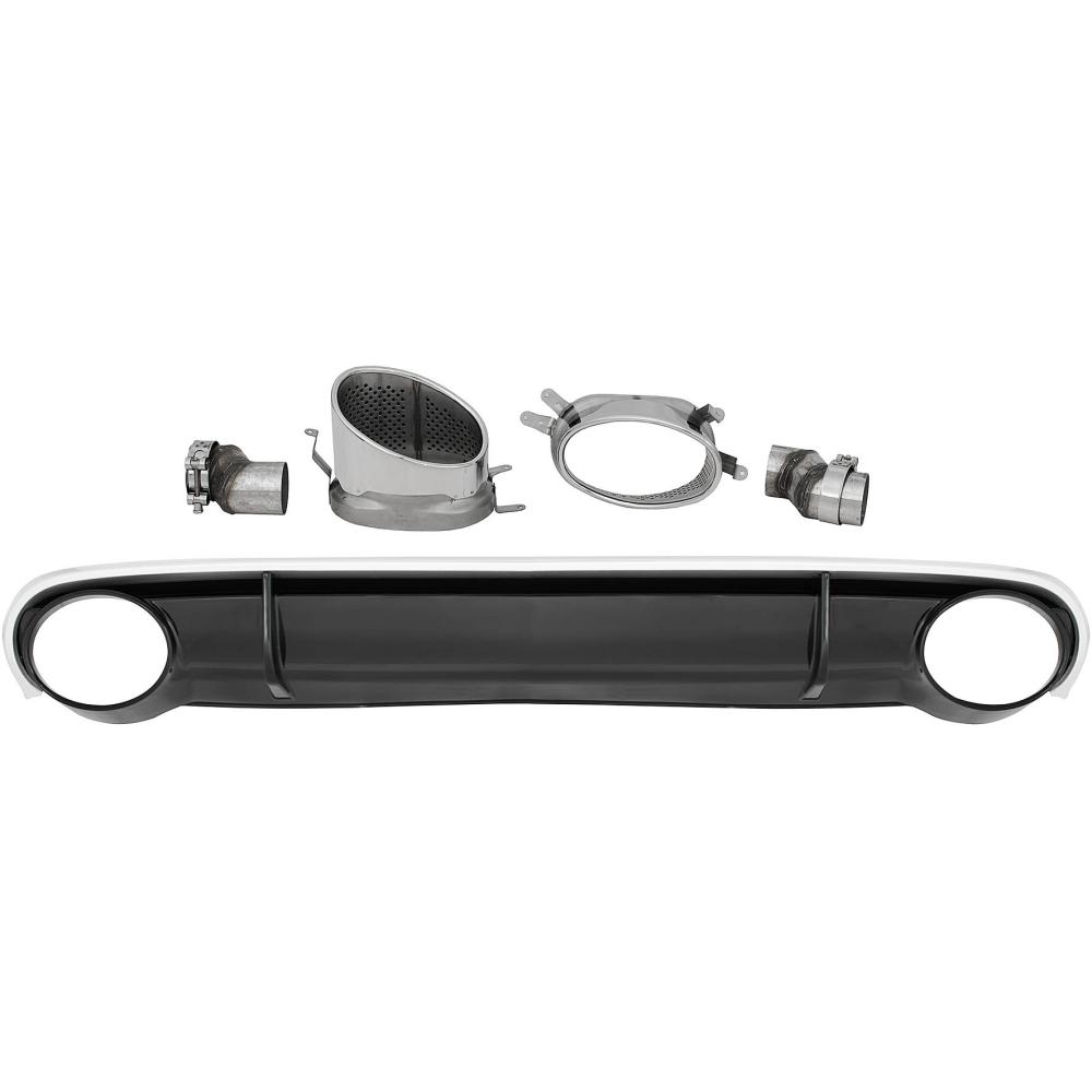 Pare-chocs arrière — Audi A4 Berline/Avant (8K/8E) (2007-2011)