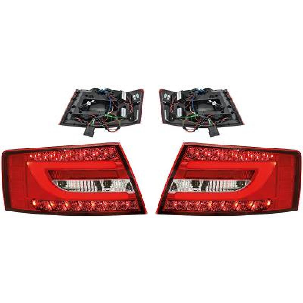 Kit de feux arrières — Audi A6 (Typ 4F2/4F5) (2004-2008)