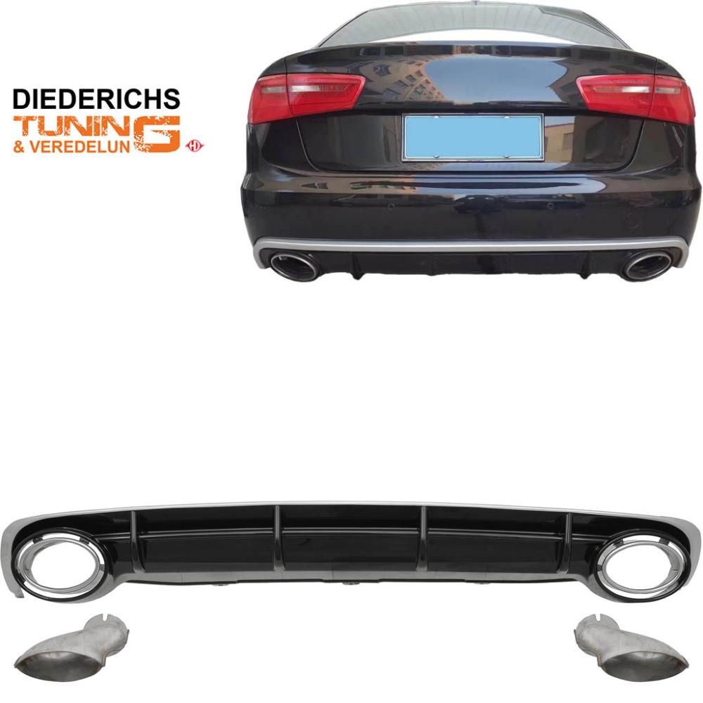 Pare-chocs arrière — Audi A6 (2011-2014) — vue 2