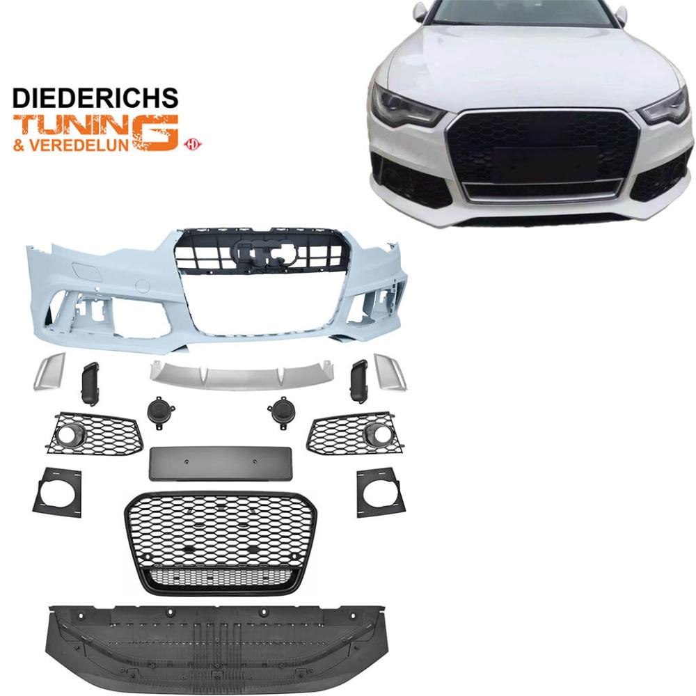 Pare-chocs avant — Audi A6 (2011-2014) — vue 2