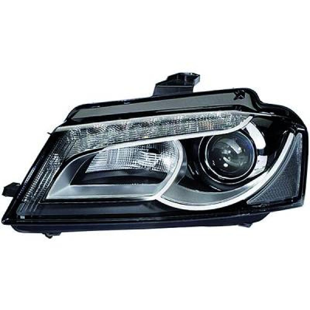 Projecteur principal gauche — Audi A3 Berline/Sportback/Cabrio (2008-2012) — réf. 1032085