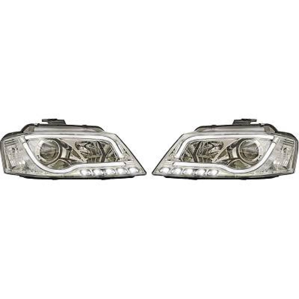 Kit de projecteurs principaux — Audi A3 Berline/Sportback/Cabrio (2008-2012)