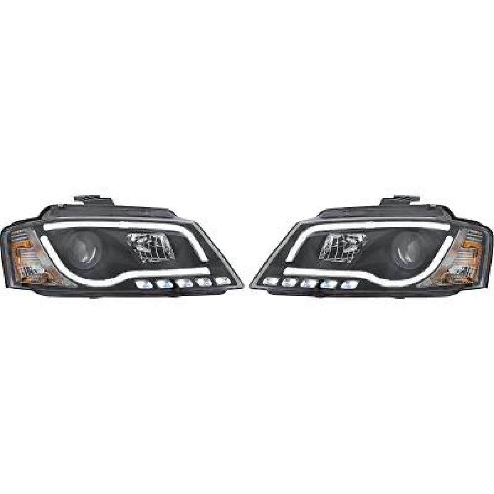 Kit de projecteurs principaux — Audi A3 Berline/Sportback/Cabrio (2008-2012)