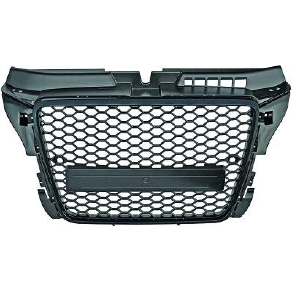 Elément insertable, grille de radiateur — Audi A3 Berline/Sportback/Cabrio (2008-2012)