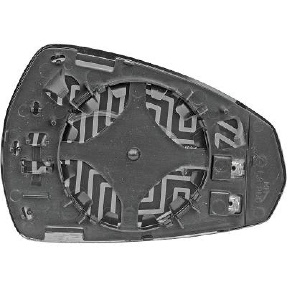 Verre de rétroviseur, rétroviseur extérieur gauche — Audi A3 Berline/Sportback (Typ8V) (2012-2016) — réf. 1033027