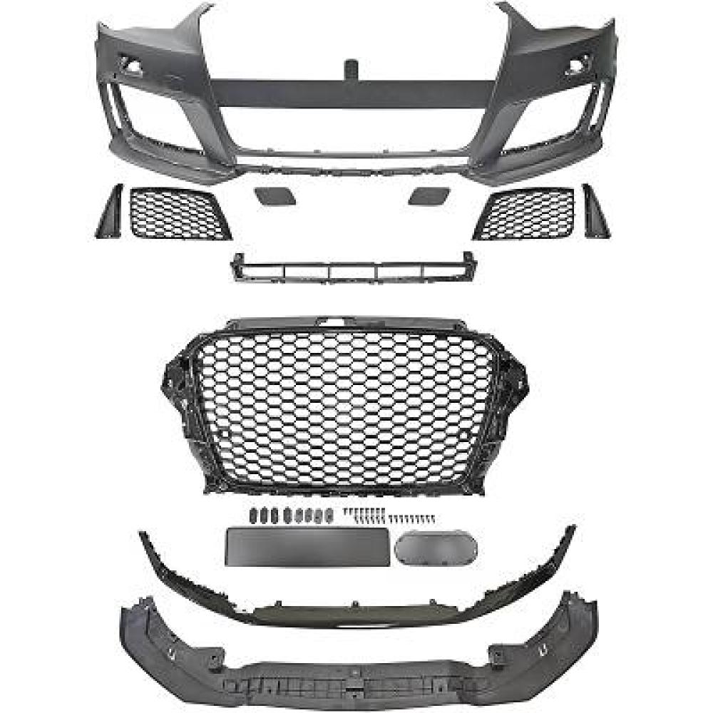 Pare-chocs avant — Audi A3 Berline/Sportback/Cabrio (2012-2016) — réf. 1033450