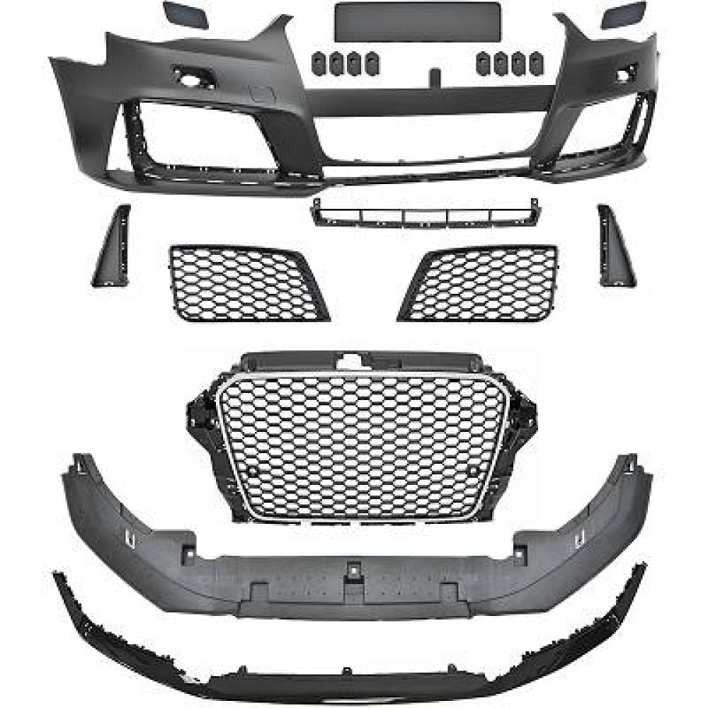 Pare-chocs avant — Audi A3 Berline/Sportback/Cabrio (2012-2016) — réf. 1033451