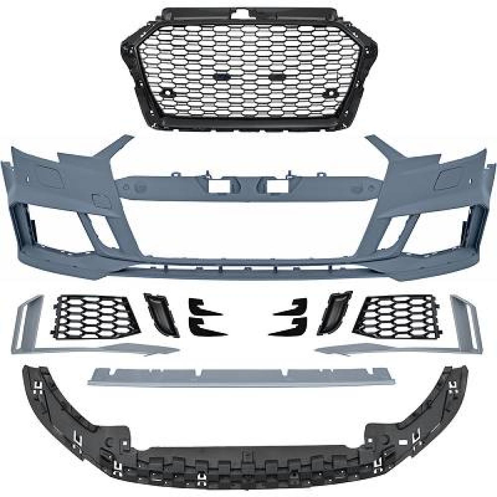 Pare-chocs avant — Audi A3 Berline/Sportback/Cabrio (2012-2016) — réf. 1033550