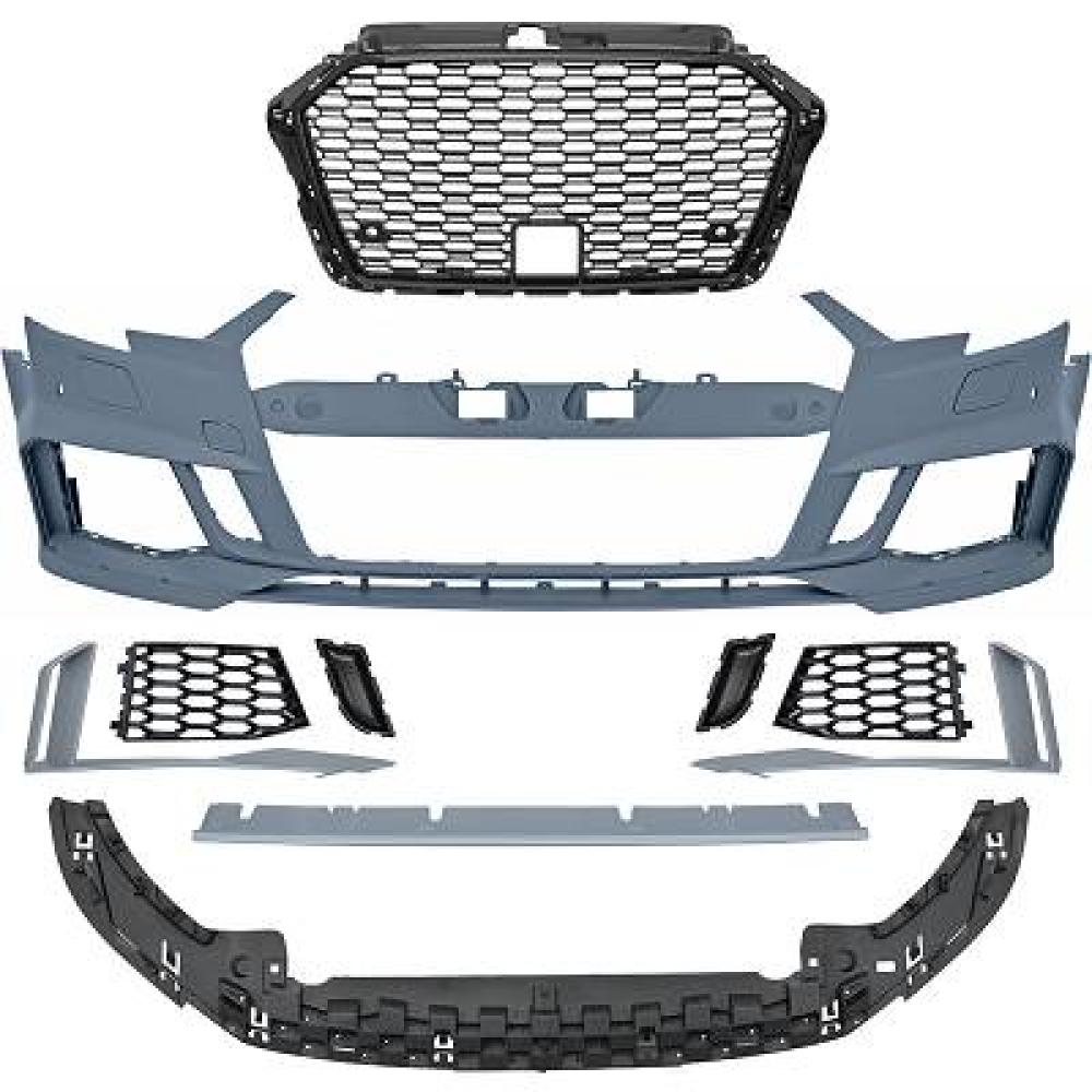 Pare-chocs avant — Audi A3 Berline/Sportback/Cabrio (2016-2020) — réf. 1033552