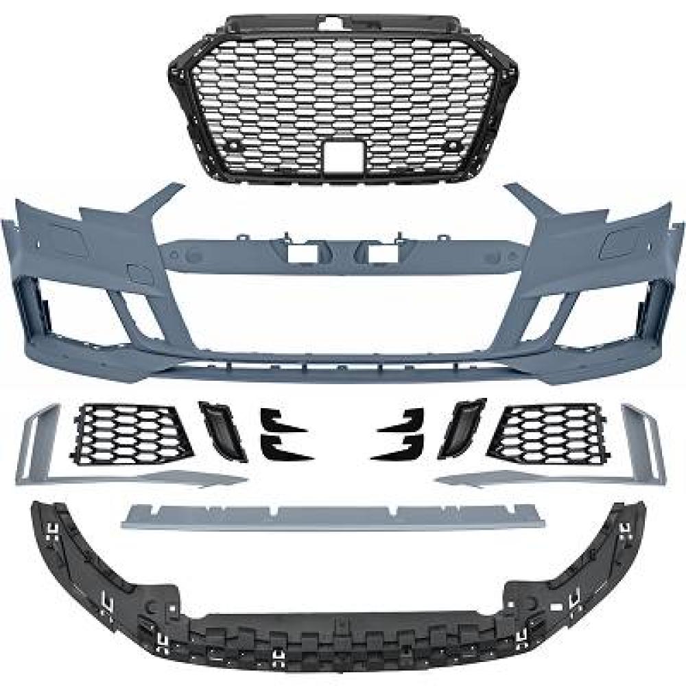 Pare-chocs avant — Audi A3 Berline/Sportback/Cabrio (2016-2020) — réf. 1033654