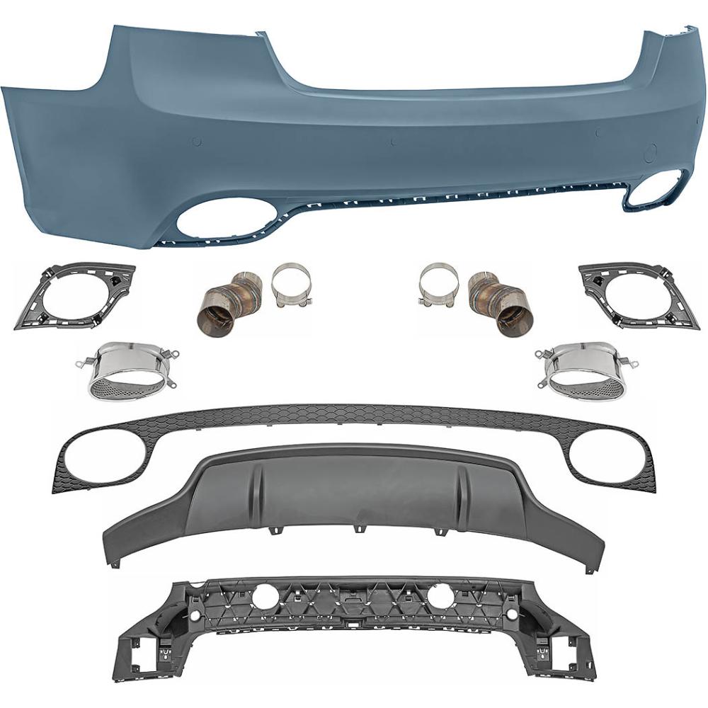 Pare-chocs arrière — Audi A5 (2007-2011) (+1)