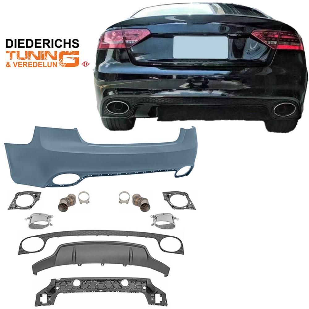 Pare-chocs arrière — Audi A5 (2007-2011) — vue 2