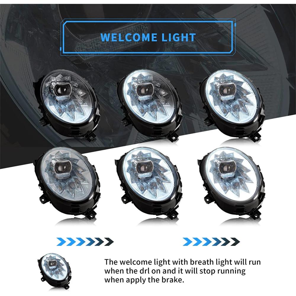 Kit de projecteurs principaux — BMW Mini F55/56/57 (2013-2021) — vue 4