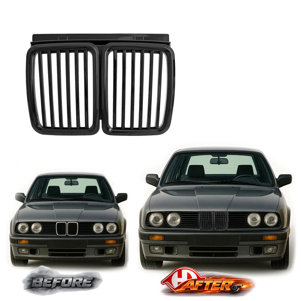 Grille de radiateur — BMW Série 3 (E30) (1982-1994) — vue 2