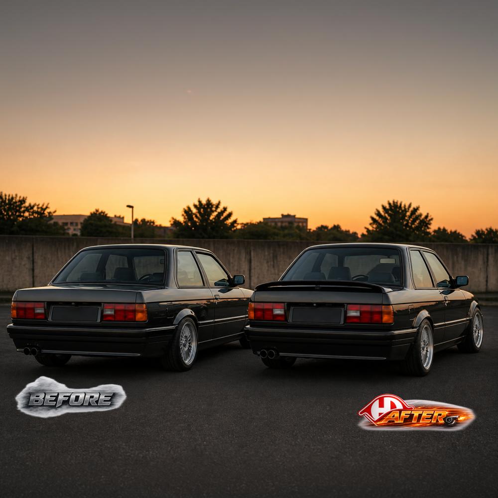 Spoiler arrière — BMW Série 3 (E30) (1982-1994) — vue 2