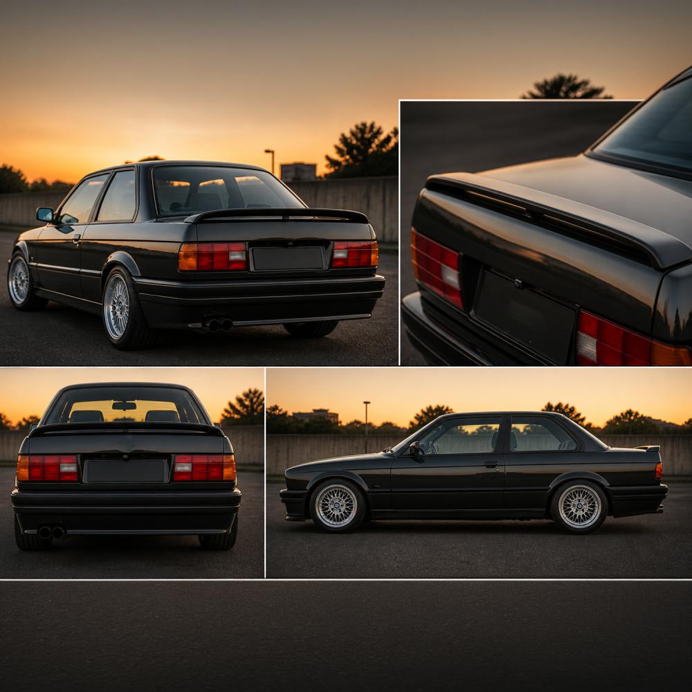 Spoiler arrière — BMW Série 3 (E30) (1982-1994) — vue 3