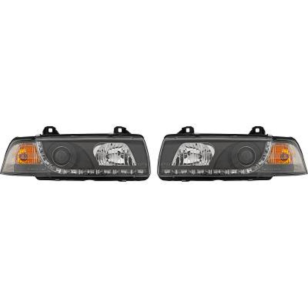 Kit de projecteurs principaux — BMW Série 3 (E36) (1990-1999) — réf. 1213586