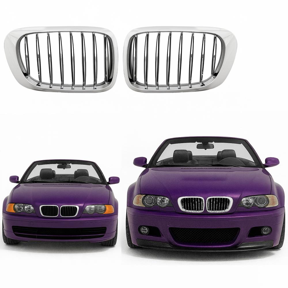 Grille de radiateur — BMW Série 3 (E46) Coupé/Cabrio (1999-2003) — vue 2