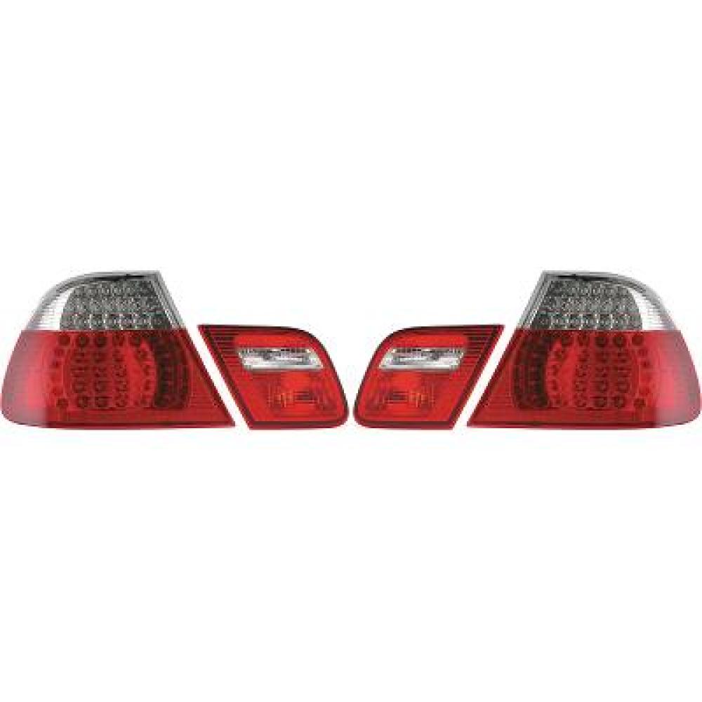 Kit de feux arrières côté conducteur + passager av. — BMW Série 3 (E46) Coupé/Cabrio (1999-2003)
