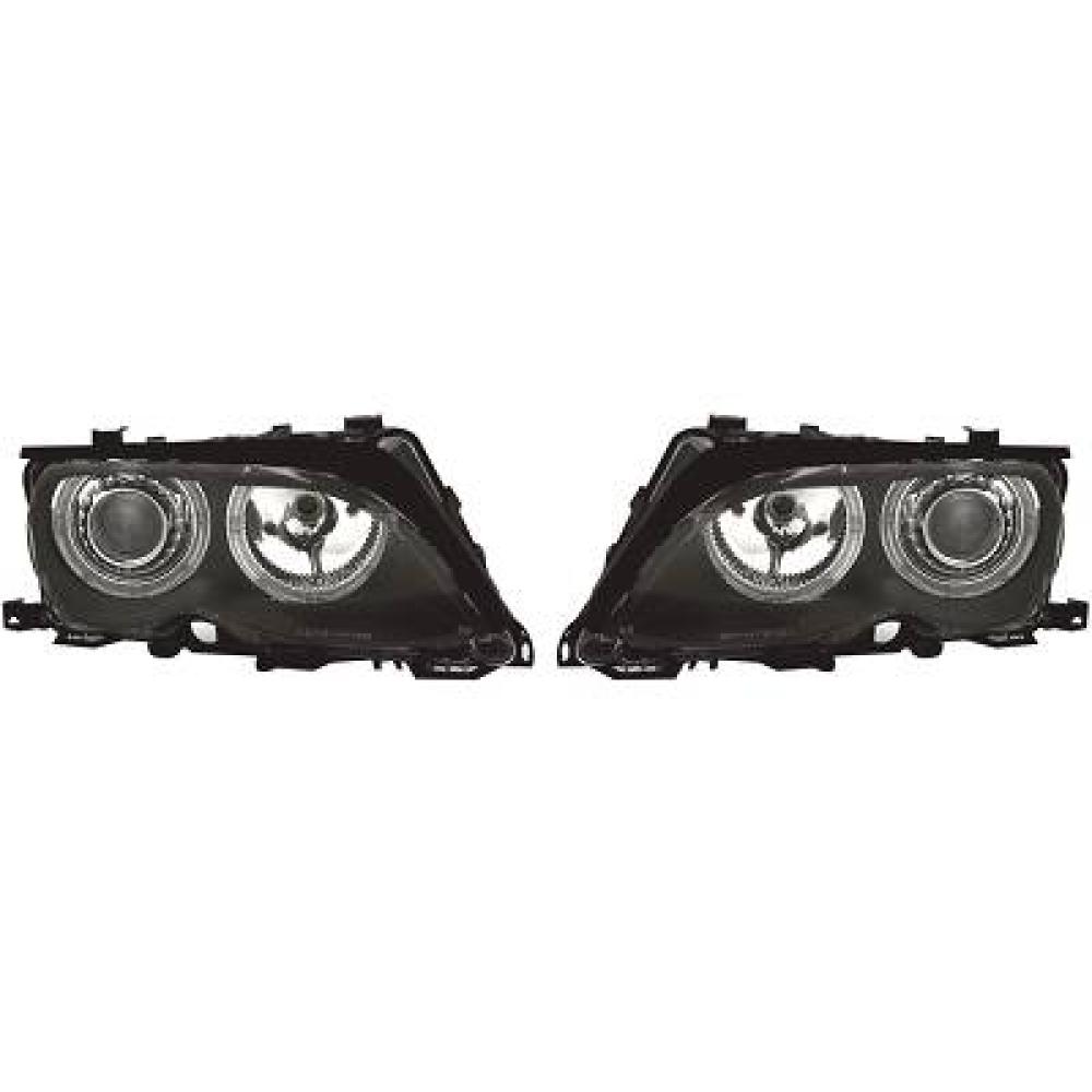 Kit de projecteurs principaux — BMW Série 3 (E46) Berline/Touring (2001-2005) — réf. 1215481