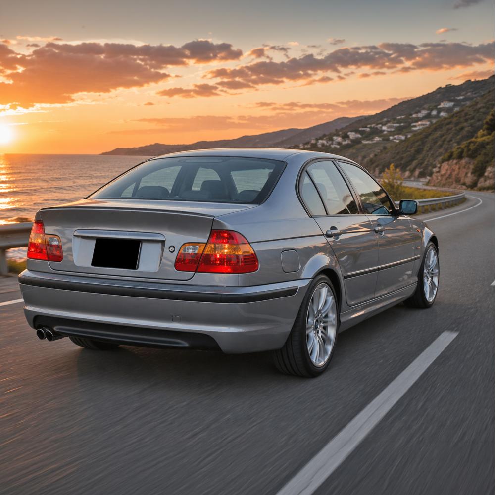 Pare-chocs arrière — BMW Série 3 (E46) Berline/Touring (2001-2005) (+1)
