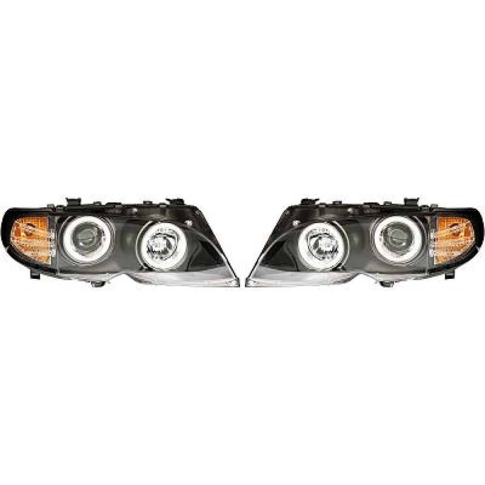 Kit de projecteurs principaux — BMW Série 3 (E46) Berline/Touring (2001-2005) — réf. 1215586