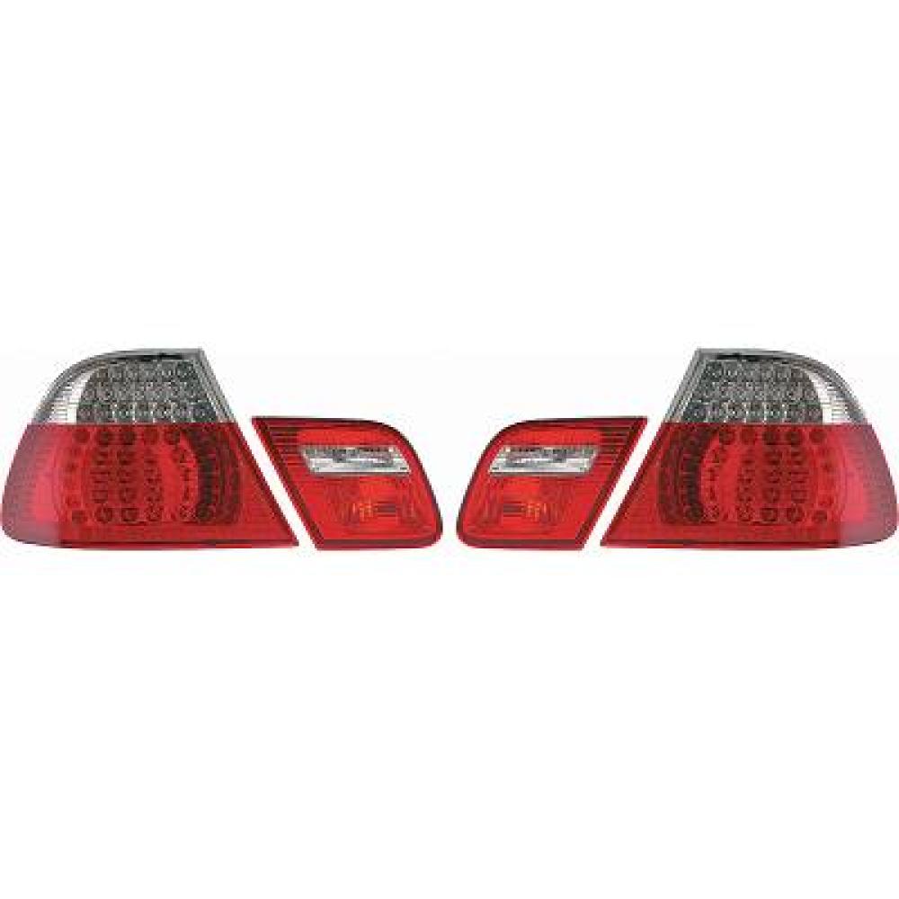 Kit de feux arrières côté conducteur + passager av. — BMW Série 3 (E46) Coupé/Cabrio (2003-2007)