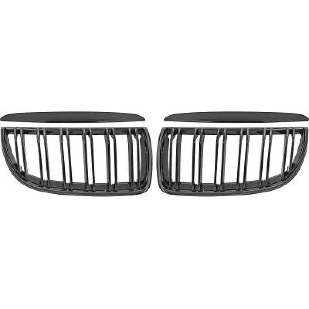 Grille de radiateur — BMW Série 3 (E90/91) Berline/Touring/Coupé (2005-2008) — réf. 1216244