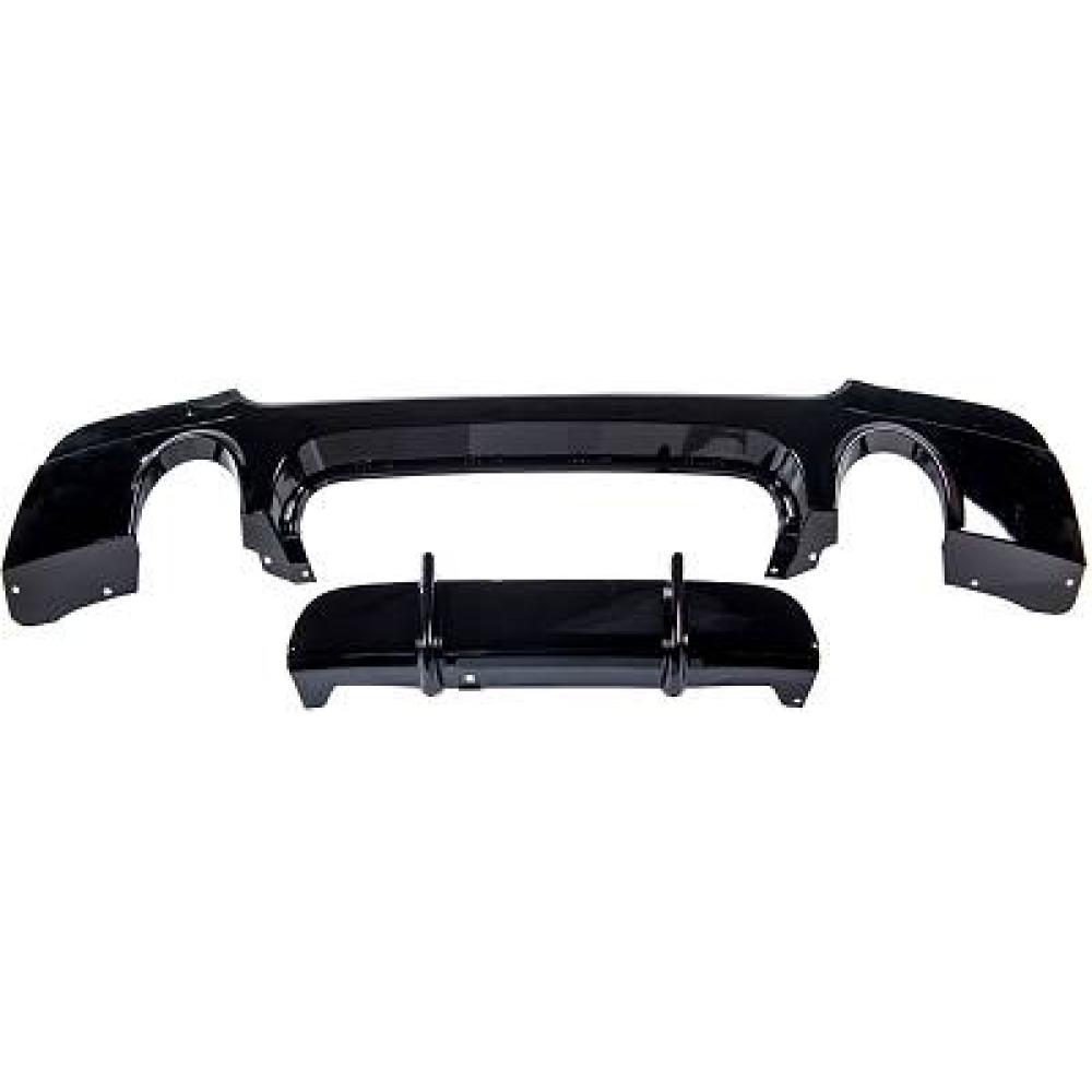 Enjoliveur, pare-chocs arrière — BMW Série 3 E92/93 Coupé/Cabrio (2006-2010) — réf. 1216467