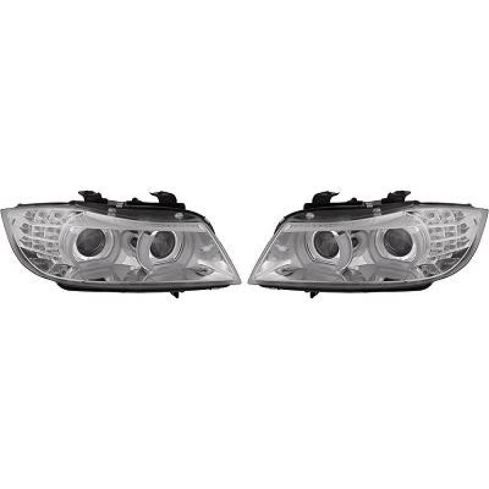 Kit de projecteurs principaux — BMW Série 3 (E90/91) Berline/Touring (2008-2012) — réf. 1216482