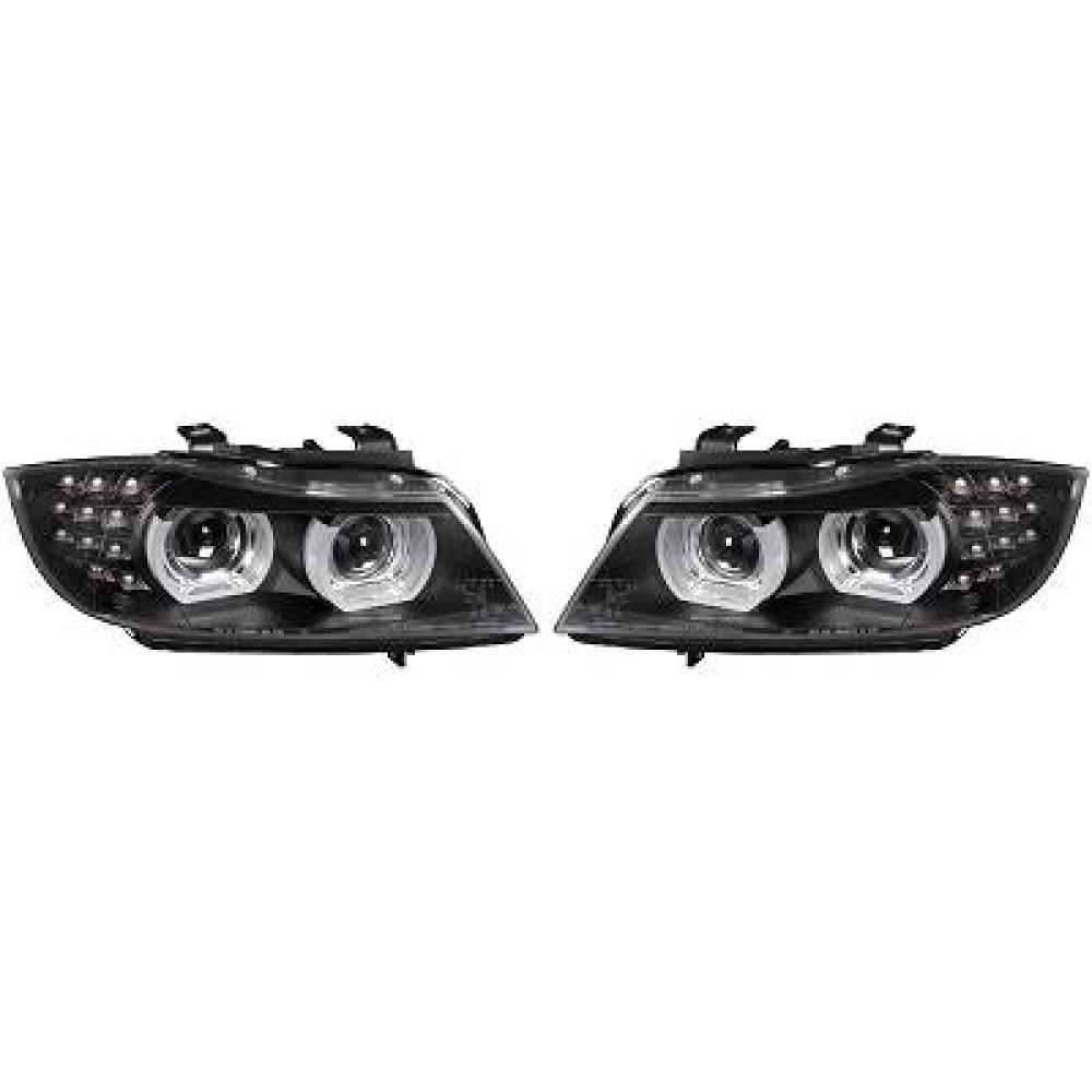 Kit de projecteurs principaux — BMW Série 3 (E90/91) Berline/Touring (2008-2012) — réf. 1216483