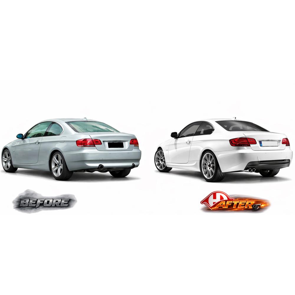 Pare-chocs arrière — BMW Série 3 E92/93 Coupé/Cabrio (2006-2010) — vue 3