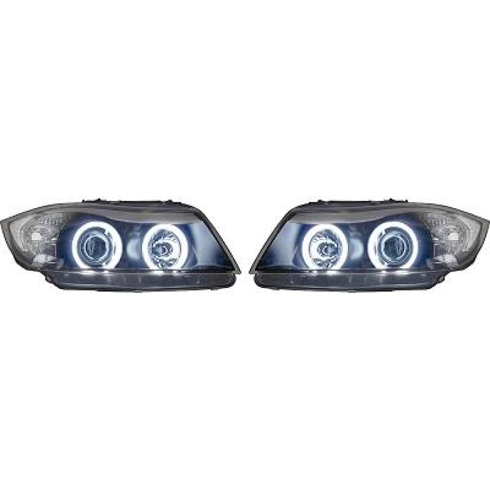 Kit de projecteurs principaux — BMW Série 3 (E90/91) Berline/Touring/Coupé (2005-2008) — réf. 1216781