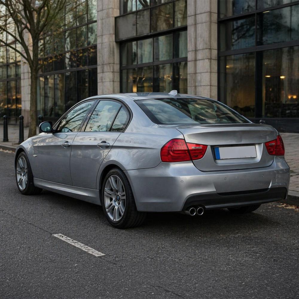 Pare-chocs arrière — BMW Série 3 (E90/91) Berline/Touring/Coupé (2005-2008) — vue 2