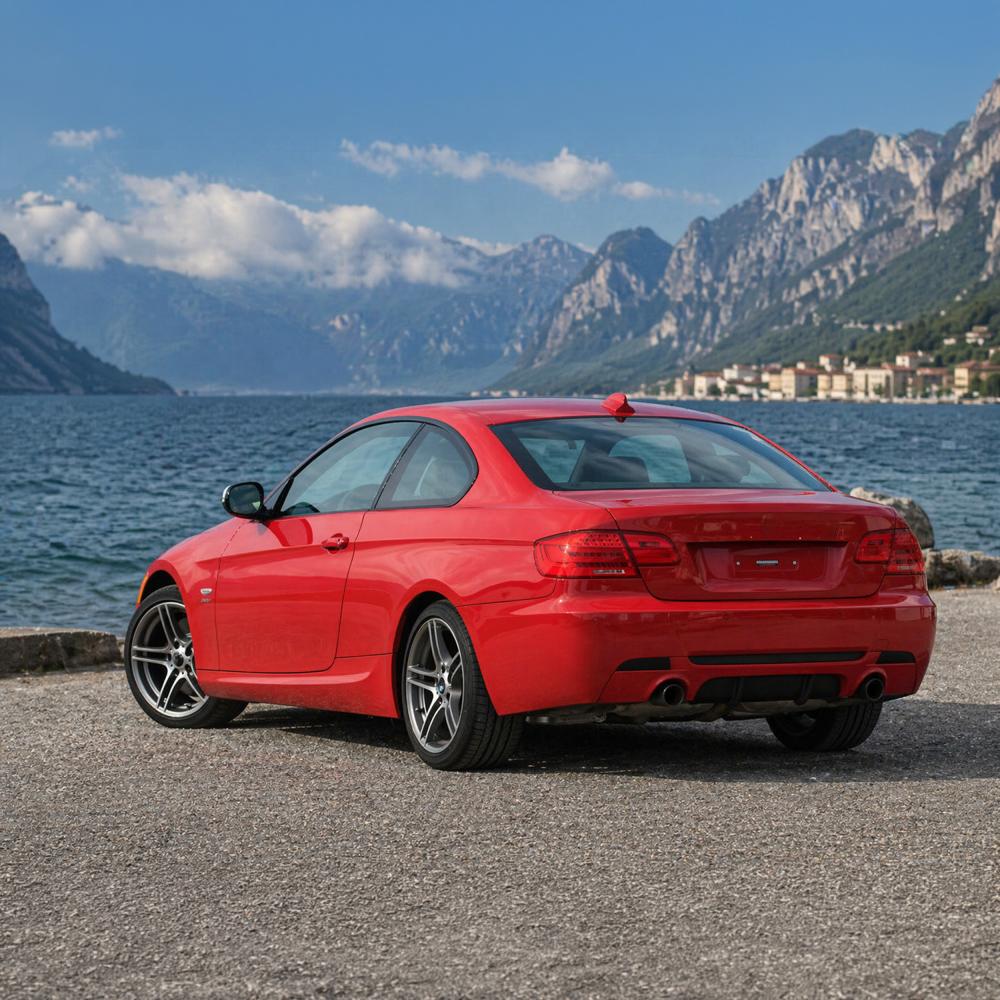 Pare-chocs arrière — BMW Série 3 E92/93 Coupé/Cabrio (2010-2014) — vue 2