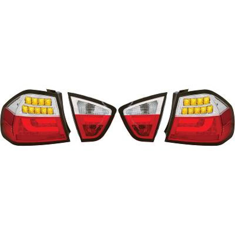 Kit de feux arrières — BMW Série 3 (E90/91) Berline/Touring/Coupé (2005-2008) — réf. 1216895