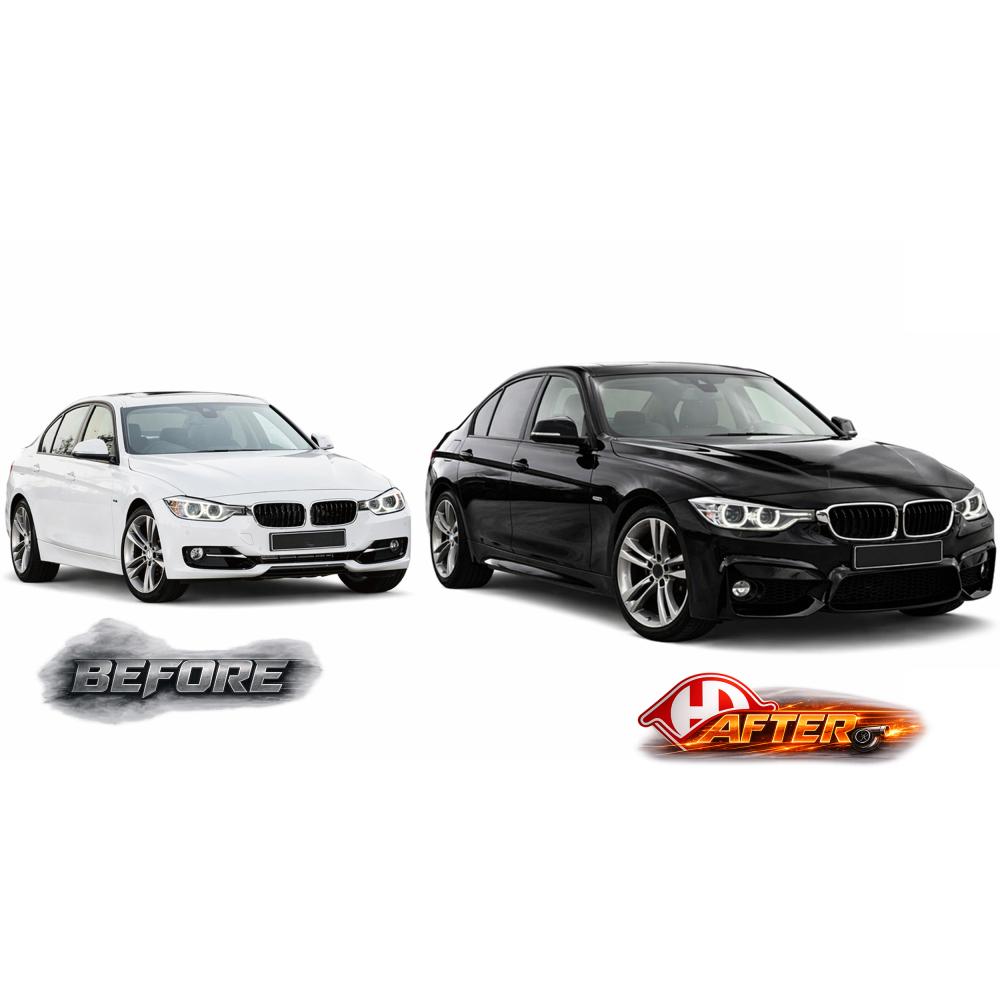 Pare-chocs arrière — BMW Série 3 Berline/Touring (F30/31) (2011-2015) — vue 3