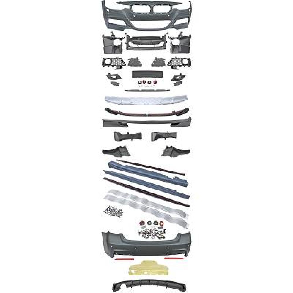 Pare-chocs arrière — BMW Série 3 Berline/Touring (F30/31) (2011-2015) (+1)