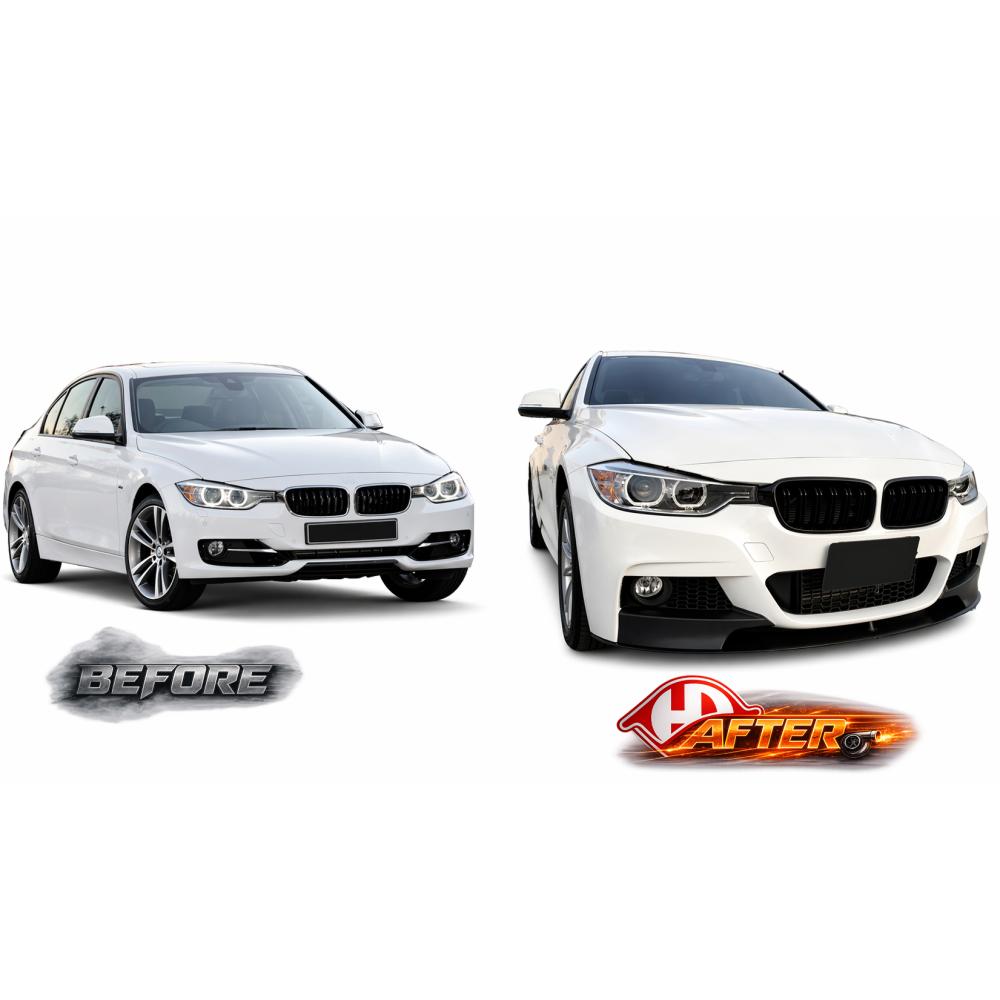 Pare-chocs arrière — BMW Série 3 Berline/Touring (F30/31) (2011-2015) — vue 3
