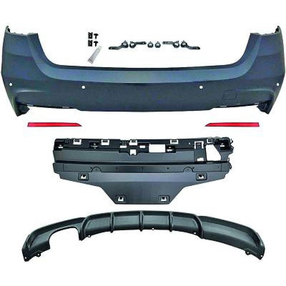 Pare-chocs arrière — BMW Série 3 Berline/Touring (F30/31) (2011-2015) (+1)