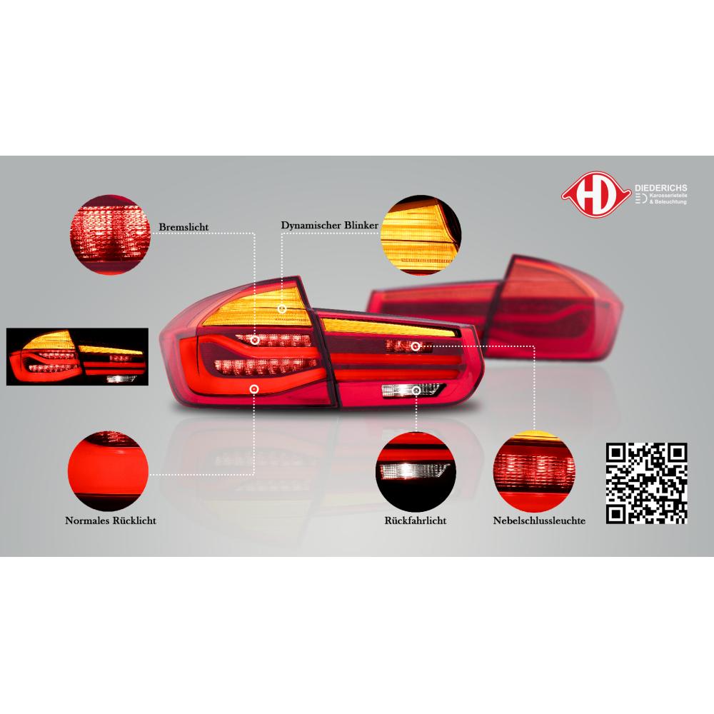 Kit de feux arrières arrière — BMW Série 3 Berline/Touring (F30/31) (2011-2015) — vue 2