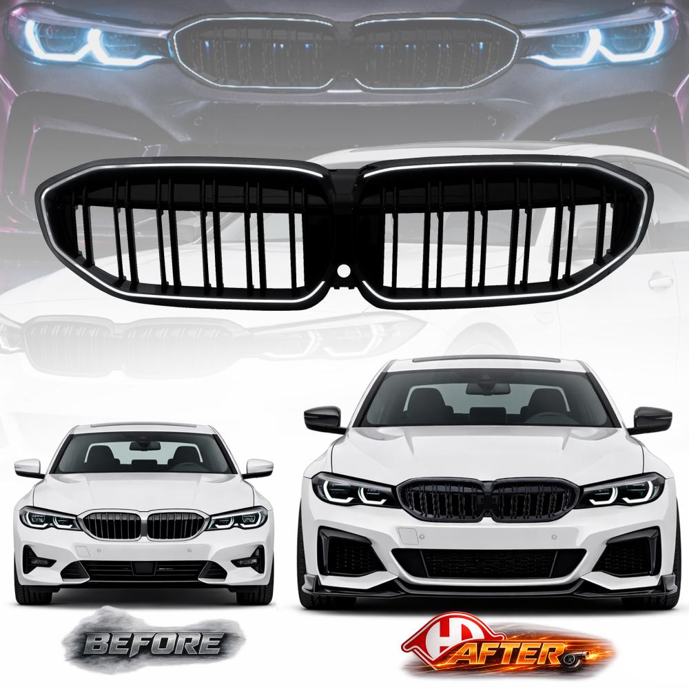 Grille de radiateur — BMW Série 3 Berline/Touring (G20) (2019-2022) — vue 4