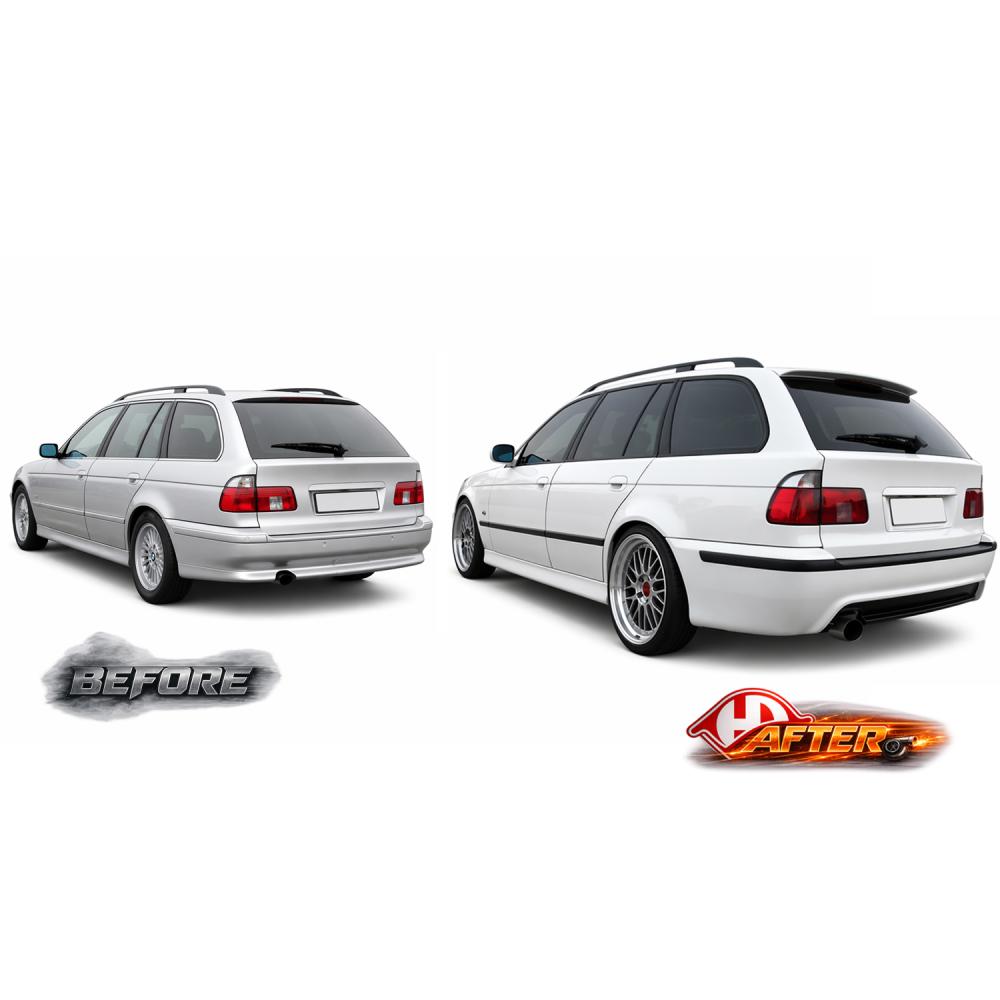Pare-chocs arrière — BMW Série 5 (E39) (1995-2003) — vue 3