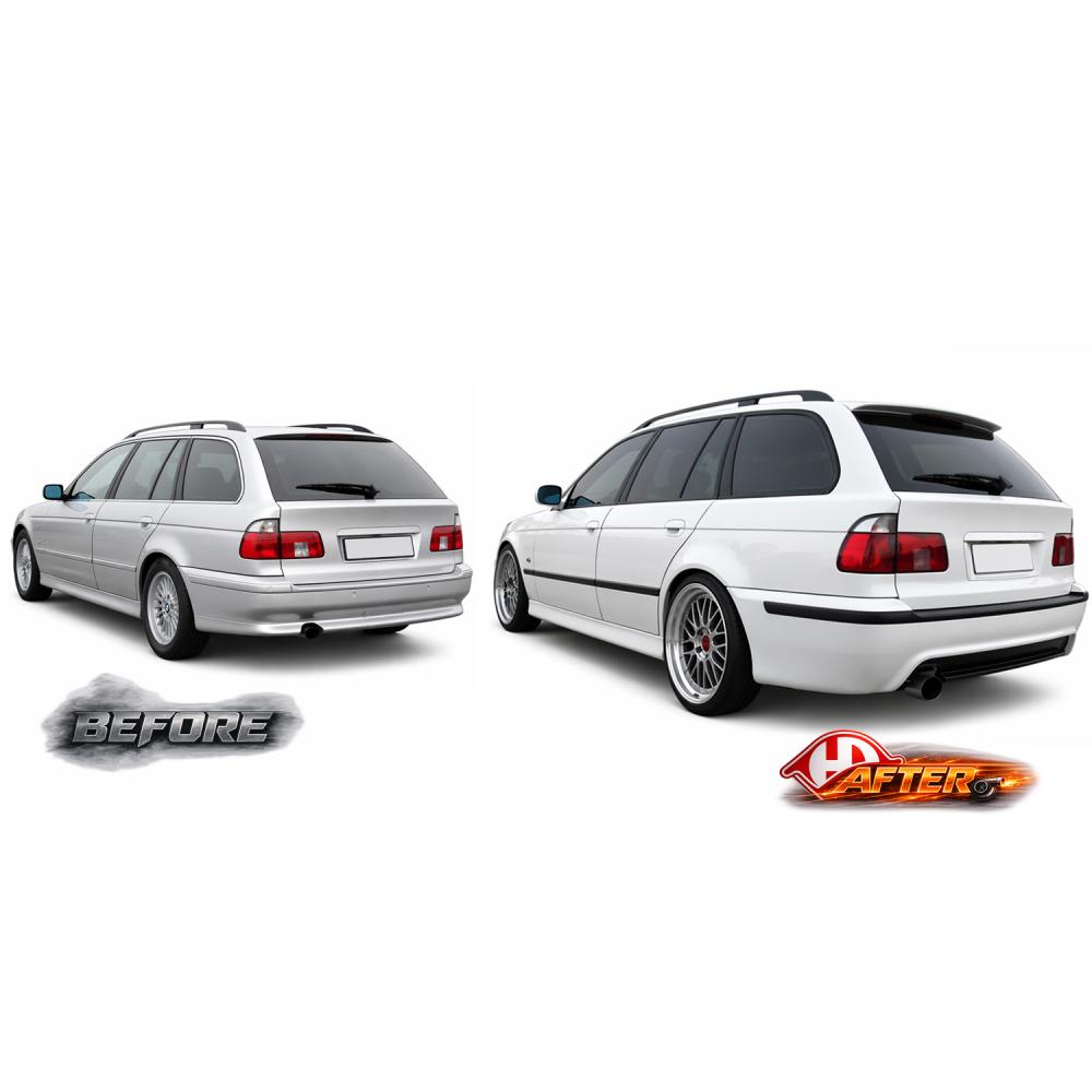 Pare-chocs arrière — BMW Série 5 (E39) (1995-2003) — vue 3