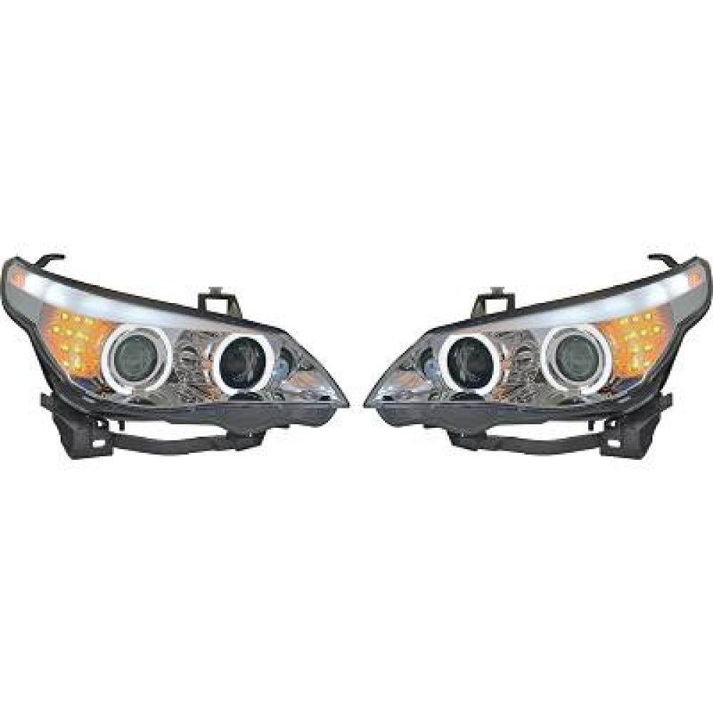 Kit de projecteurs principaux — BMW Série 5 (E60/61) (2003-2007) — réf. 1224680