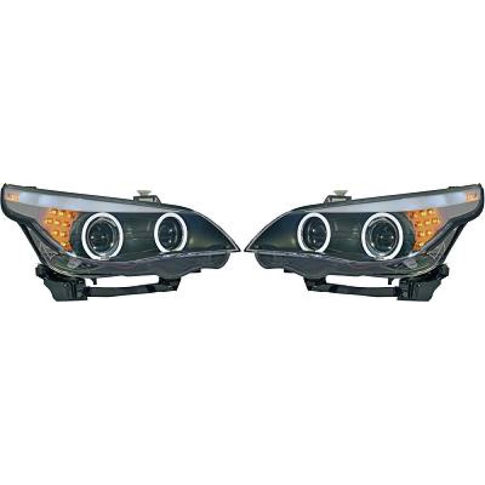 Kit de projecteurs principaux — BMW Série 5 (E60/61) (2003-2007) — réf. 1224880
