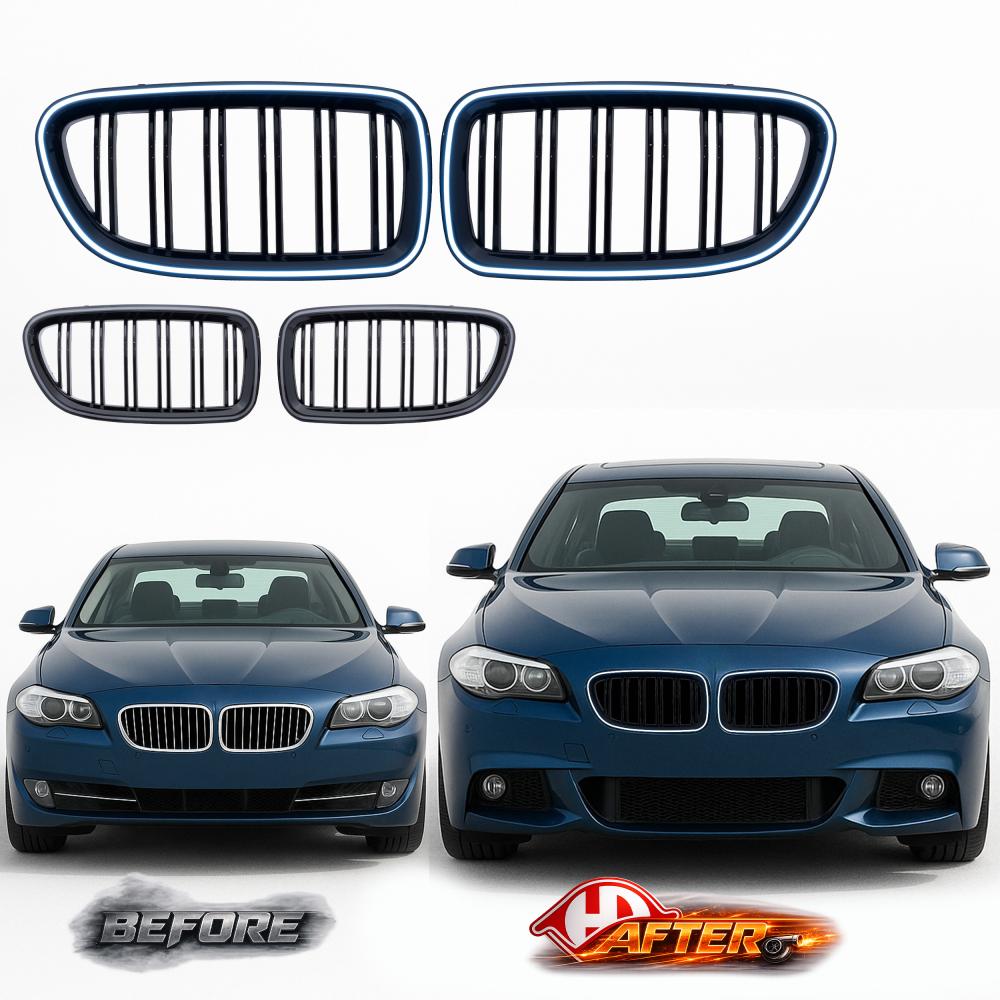 Grille de radiateur — BMW Série 5 (F10/11 LCI) (2013-2017) — vue 2